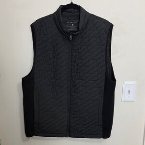 NWOT Bernardo Men's Black XL Quilted Vest